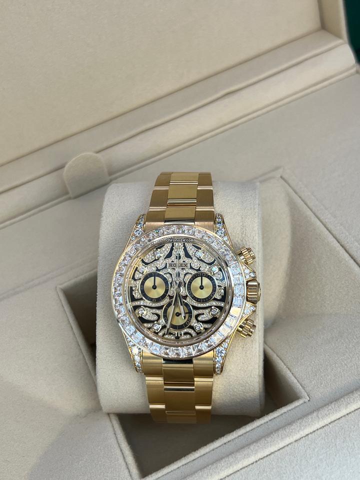 Rolex | Daytona | 116598TBR | Yellow gold | 40 mm | Yellow gold | Gold | Automatic