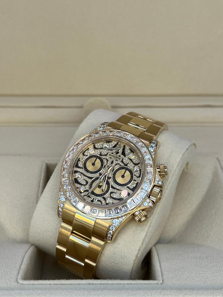 Rolex | Daytona | 116598TBR | Yellow gold | 40 mm | Yellow gold | Gold | Automatic