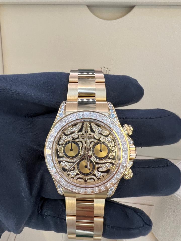 Rolex | Daytona | 116598TBR | Yellow gold | 40 mm | Yellow gold | Gold | Automatic