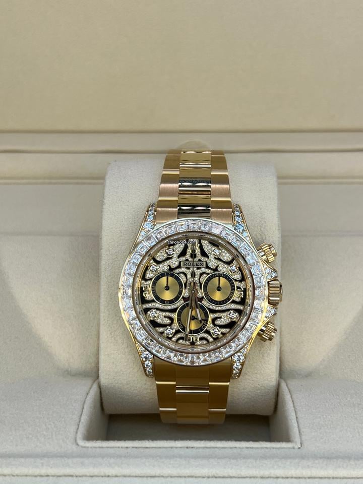 Rolex | Daytona | 116598TBR | Yellow gold | 40 mm | Yellow gold | Gold | Automatic