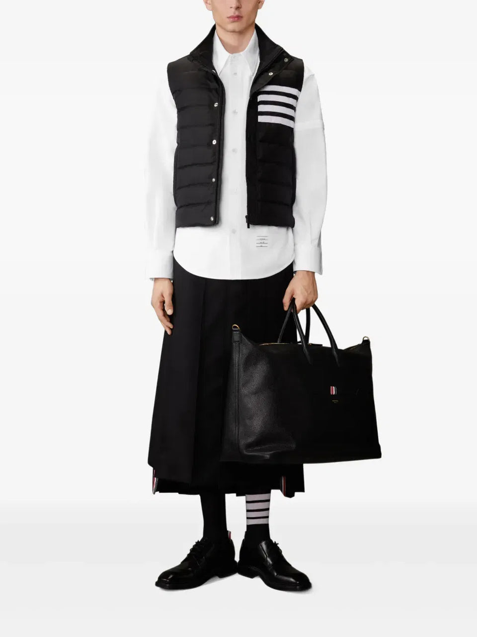 armband-detail chest-pocket shirt
