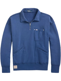logo-tag polo shirt