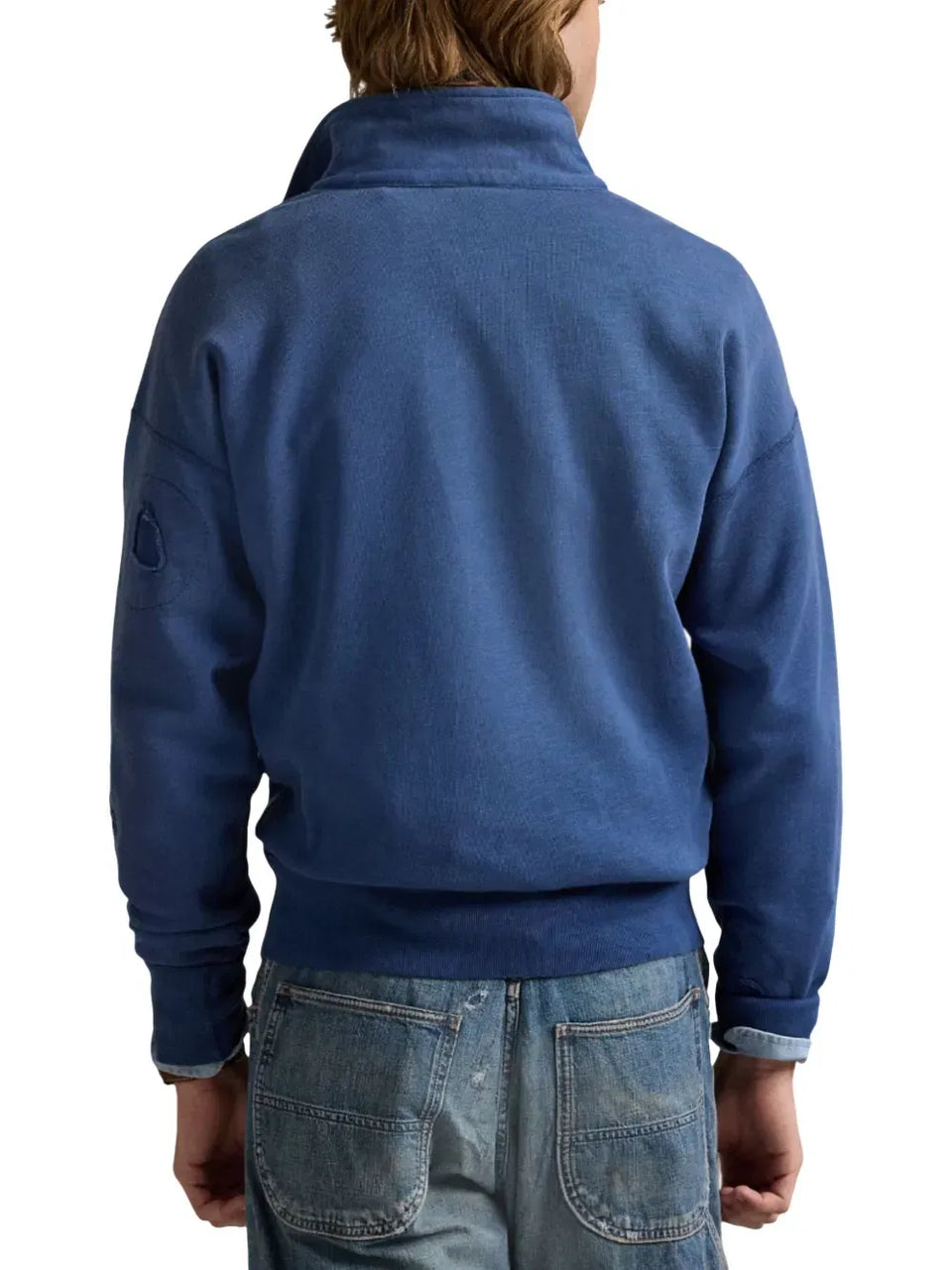 logo-tag polo shirt