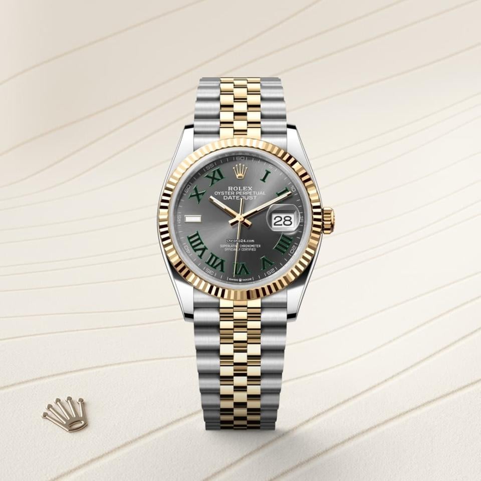 Rolex | Datejust | 126233 | Steel | 36 mm | Gold/Steel | Silver | Automatic