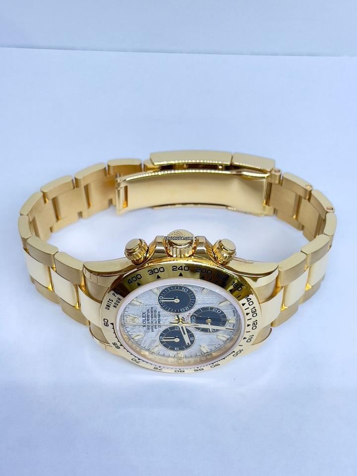 Rolex | Daytona | 116508 | Yellow gold | 40 mm | Yellow gold | Silver | Automatic