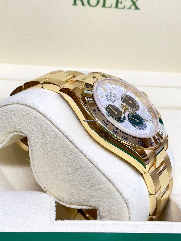 Rolex | Daytona | 116508 | Yellow gold | 40 mm | Yellow gold | Silver | Automatic