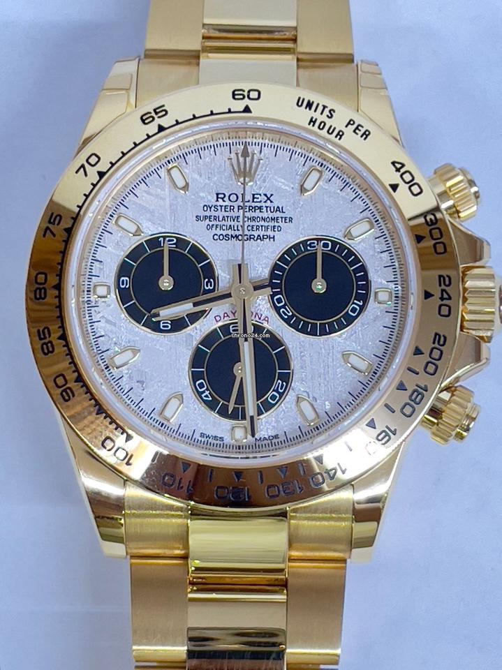 Rolex | Daytona | 116508 | Yellow gold | 40 mm | Yellow gold | Silver | Automatic