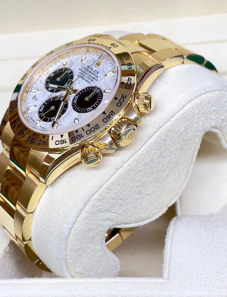 Rolex | Daytona | 116508 | Yellow gold | 40 mm | Yellow gold | Silver | Automatic