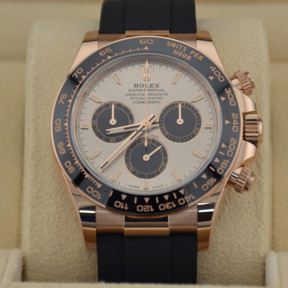 Rolex | Daytona | 126515LN | Rose gold | 40 mm | Rubber | Gold | Automatic