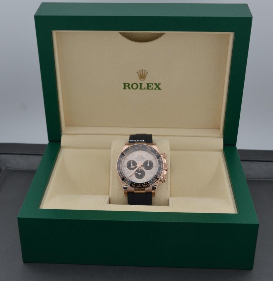 Rolex | Daytona | 126515LN | Rose gold | 40 mm | Rubber | Gold | Automatic