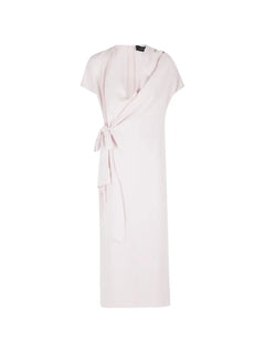 V-neck wrap dress