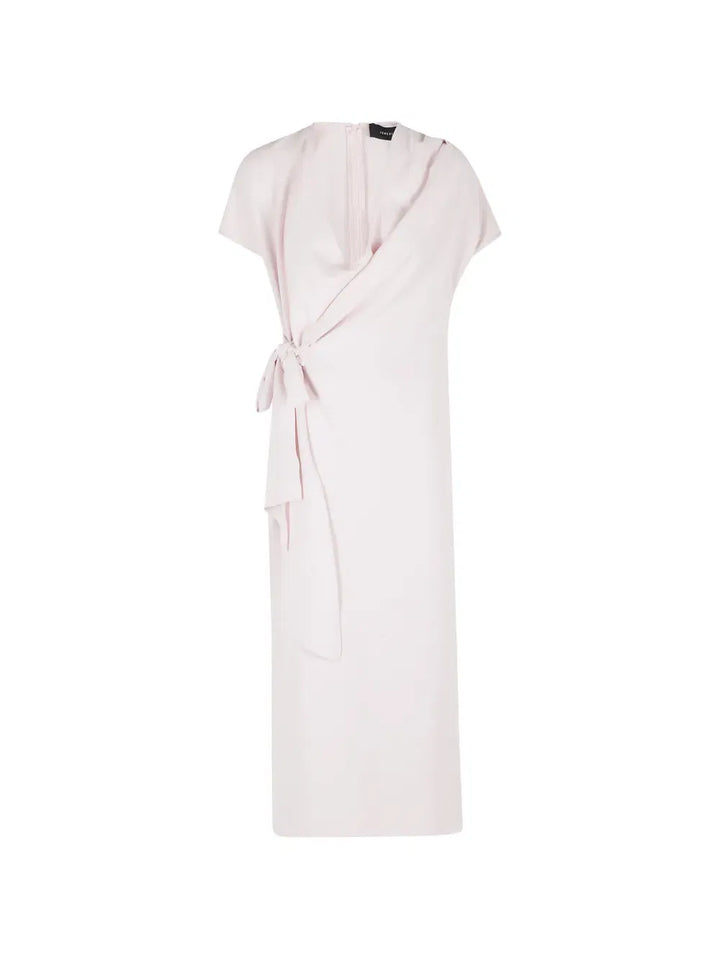 V-neck wrap dress