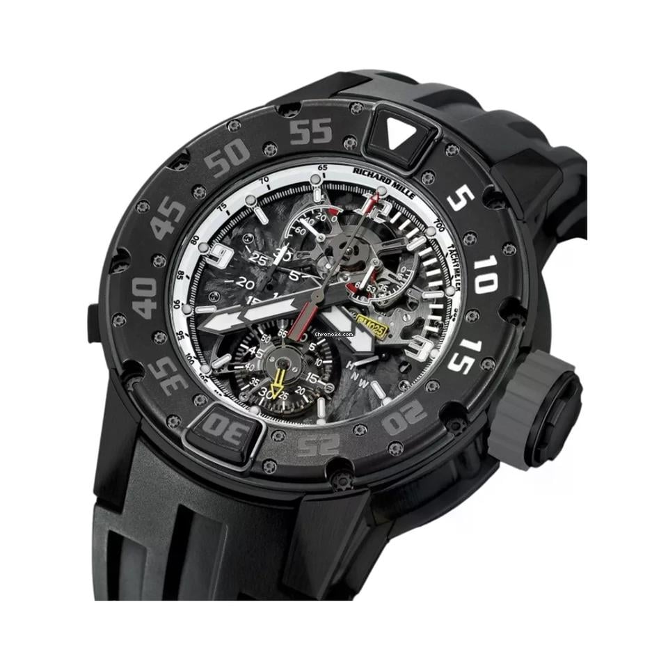 Richard Mille Tourbillon Chronograph Diver RM025 AN CA TI
