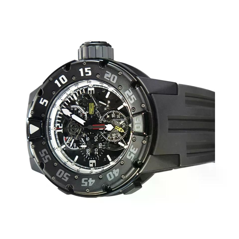 Richard Mille Tourbillon Chronograph Diver RM025 AN CA TI