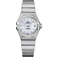 Omega Constellation Ladies123.15.27.20.55.001 Constellation Automatic Diamond Mother of Pearl Dial Ladies BC