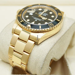 Rolex | Submariner | 126618LN | Yellow gold | 40 x 41 mm | Yellow gold | Black | Automatic