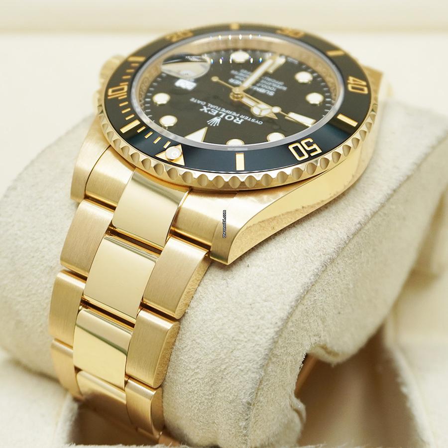 Rolex | Submariner | 126618LN | Yellow gold | 40 x 41 mm | Yellow gold | Black | Automatic