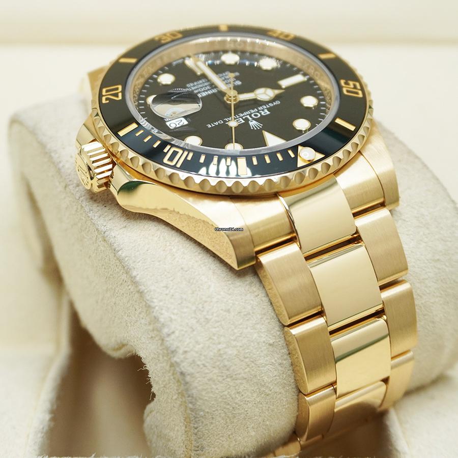 Rolex | Submariner | 126618LN | Yellow gold | 40 x 41 mm | Yellow gold | Black | Automatic