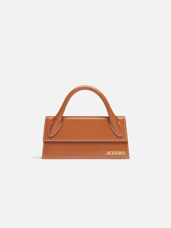 Jacquemus The Long Chiquito Smooth Leather Structured Bag Light Brown