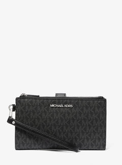 Michael Kors Jet Set Logo Smartphone Wallet Black