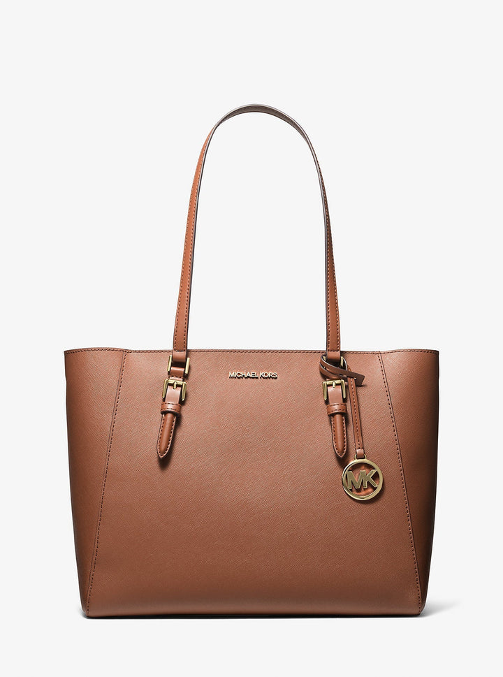 Michael Kors Charlotte Large Saffiano Leather 3-in-1 Tote Bag Luggage