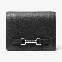 Michael Kors Carson Small Pebbled Leather Wallet Black