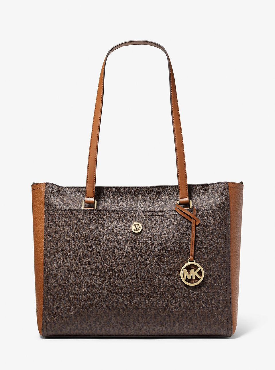 Michael Kors Maisie Large Logo 3-in-1 Tote Bag Brown