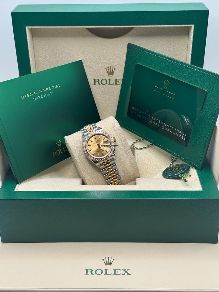 Rolex | Datejust | 279383RBR | Gold/Steel | 28 mm | Gold/Steel | Champagne | Automatic
