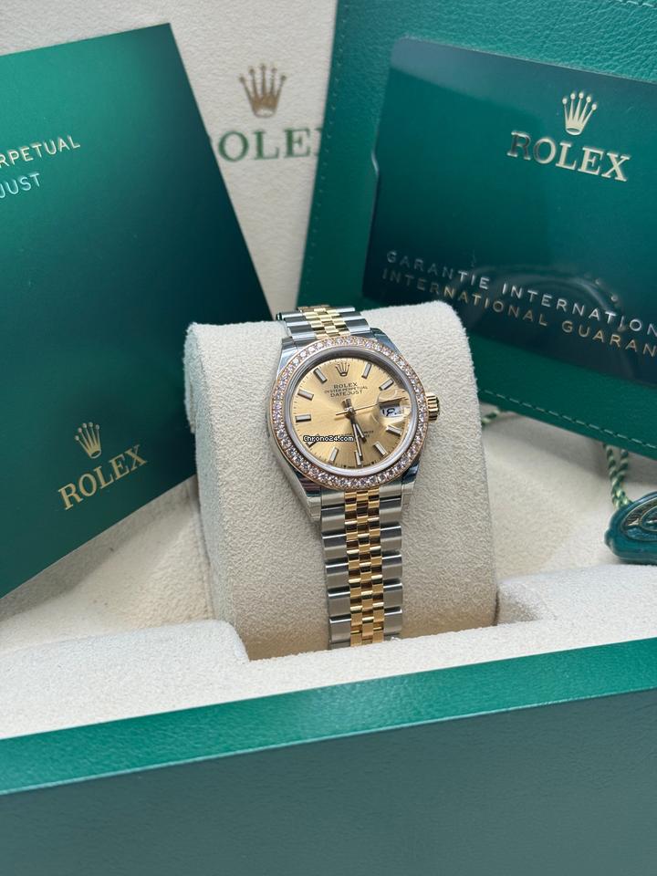 Rolex | Datejust | 279383RBR | Gold/Steel | 28 mm | Gold/Steel | Champagne | Automatic