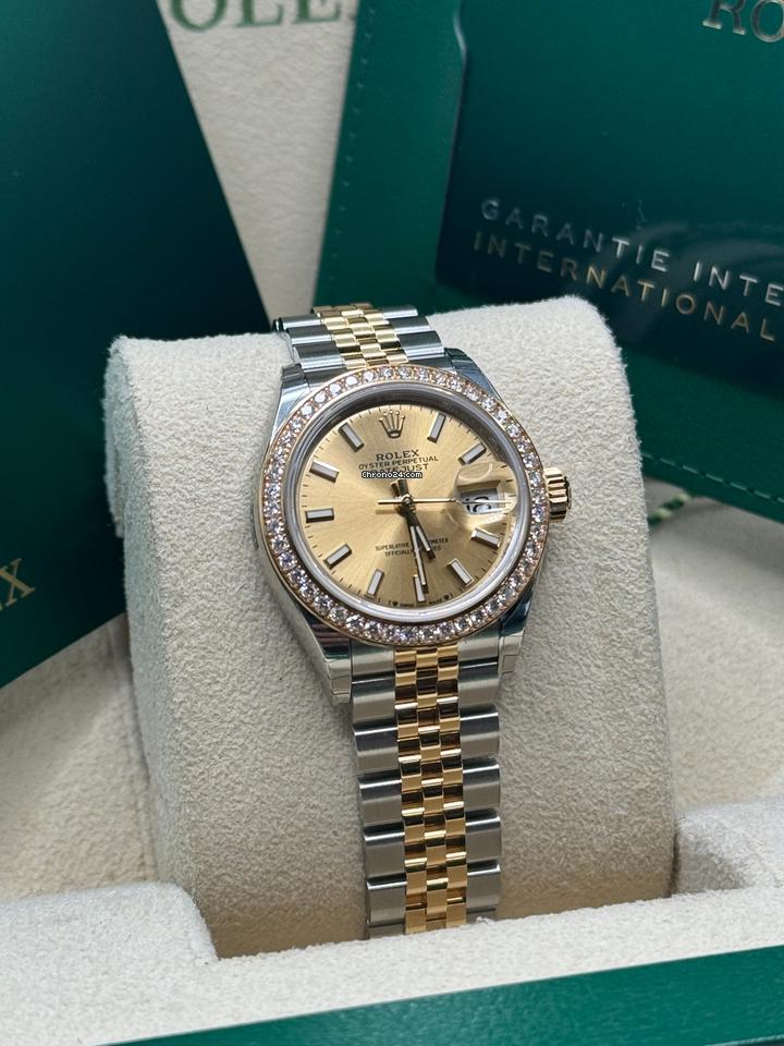 Rolex | Datejust | 279383RBR | Gold/Steel | 28 mm | Gold/Steel | Champagne | Automatic