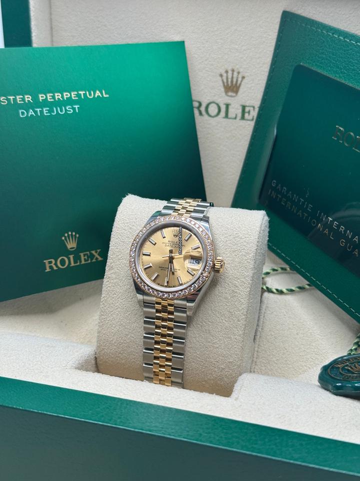 Rolex | Datejust | 279383RBR | Gold/Steel | 28 mm | Gold/Steel | Champagne | Automatic