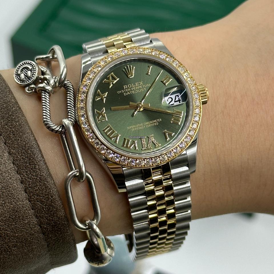 Rolex Datejust 31 278383 GREEN VIIX JUB