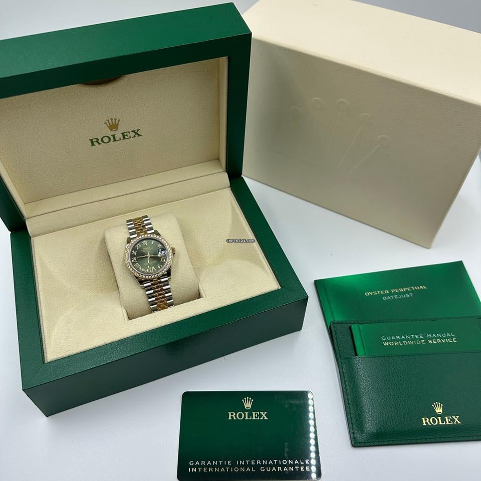 Rolex Datejust 31 278383 GREEN VIIX JUB