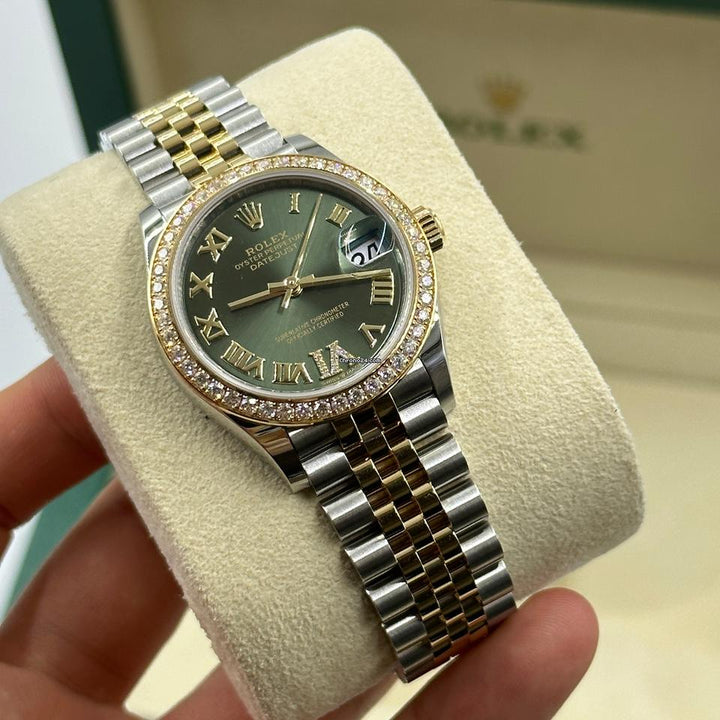 Rolex Datejust 31 278383 GREEN VIIX JUB
