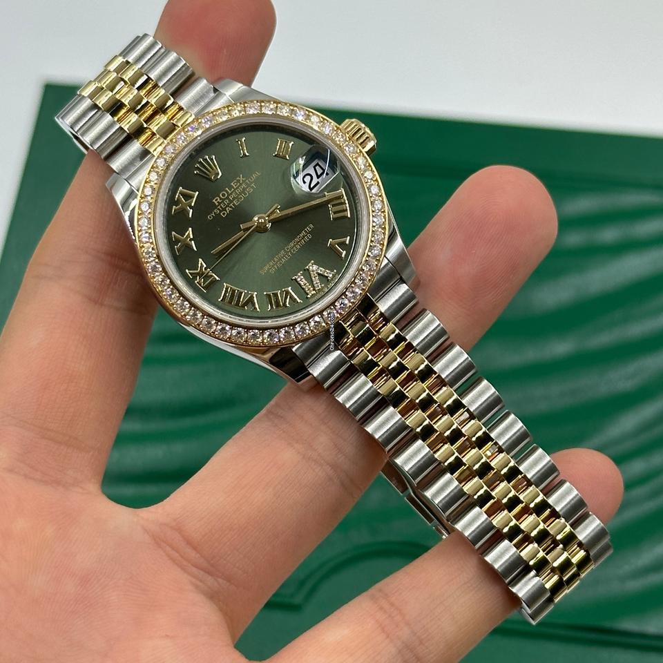 Rolex Datejust 31 278383 GREEN VIIX JUB