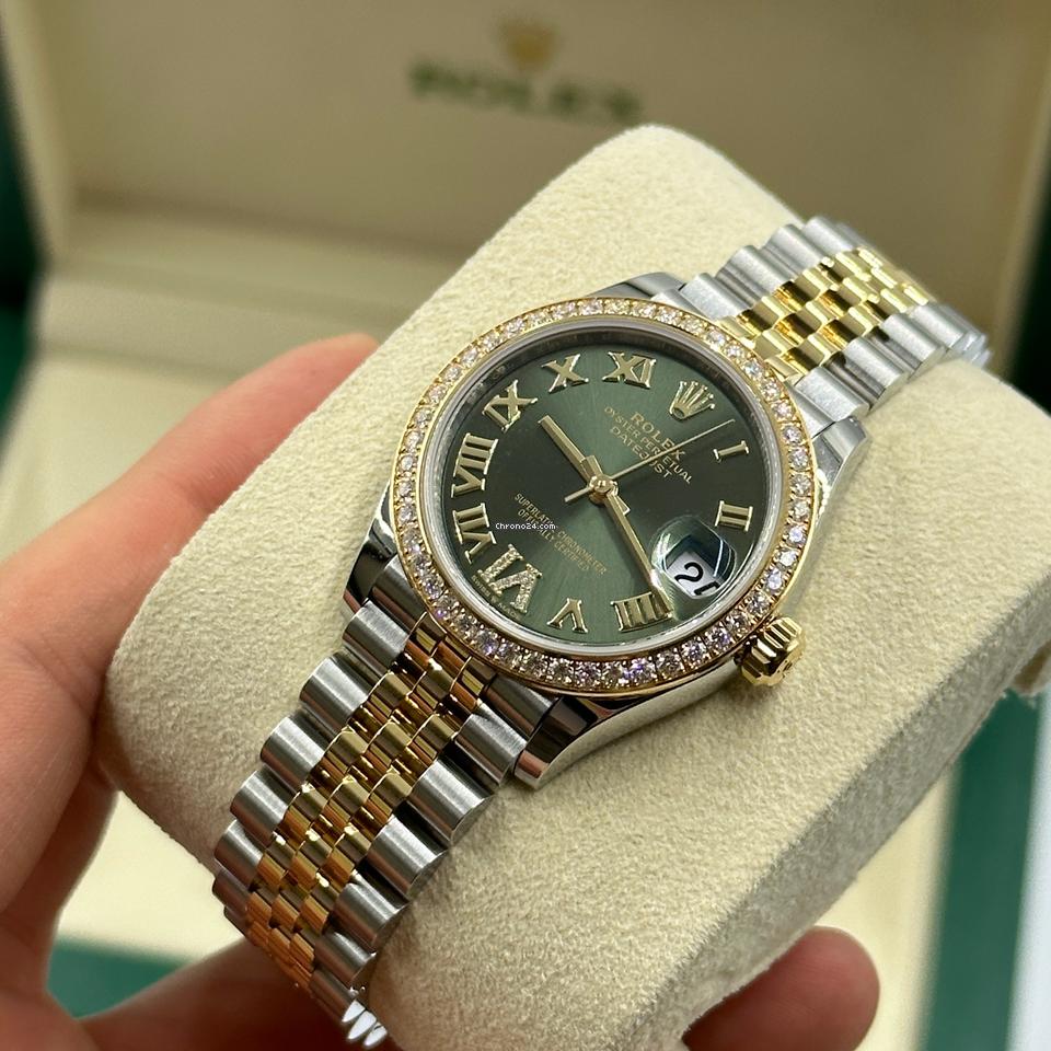 Rolex Datejust 31 278383 GREEN VIIX JUB