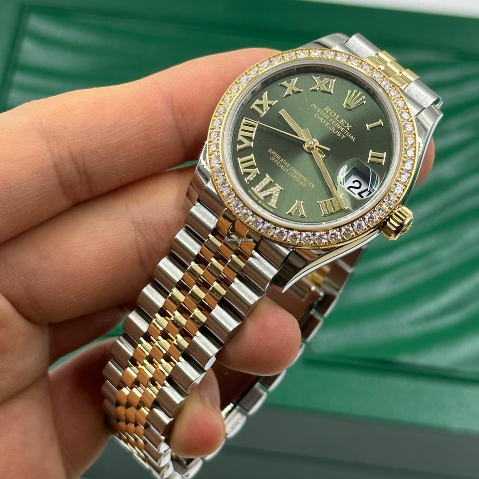 Rolex Datejust 31 278383 GREEN VIIX JUB
