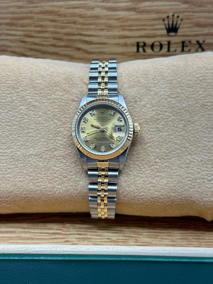Rolex | Datejust | 69173 | Gold/Steel | 26 mm | Gold/Steel | Champagne | Automatic