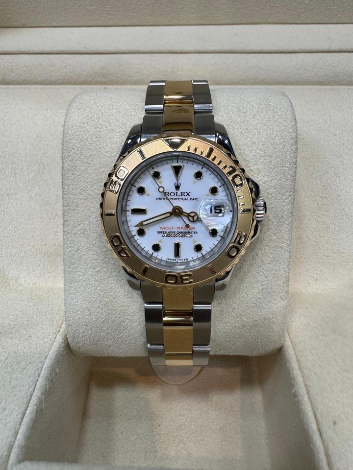 Rolex | Yacht-Master | 169623 | Gold/Steel | 29 mm | Gold/Steel | White | Automatic