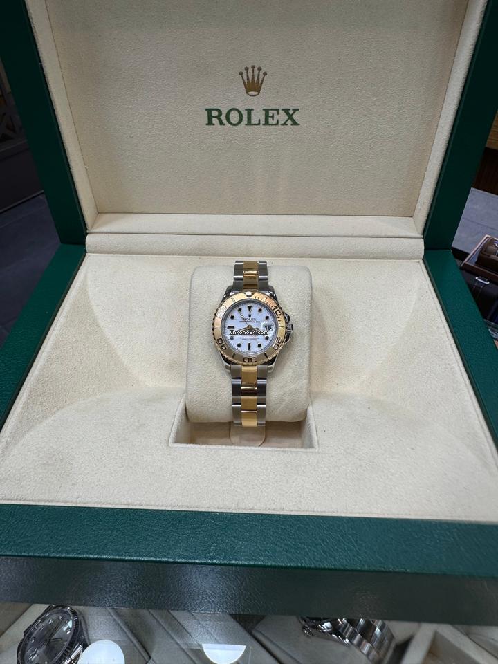Rolex | Yacht-Master | 169623 | Gold/Steel | 29 mm | Gold/Steel | White | Automatic