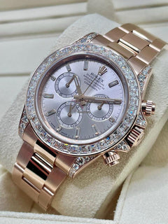 Rolex | Daytona | 126595TBR | Rose gold | Rose gold | Pink | Automatic
