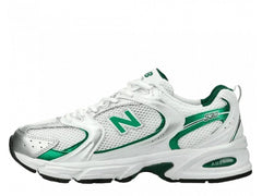 New Balance 530 White Silver Green