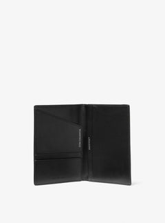Michael Kors Logo Passport Wallet Black