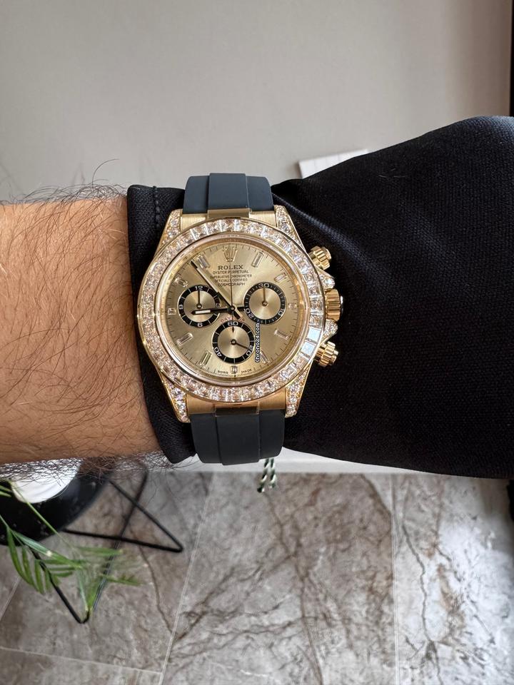 Rolex | Daytona | 126538TBR | Yellow gold | 40 mm | Rubber | Gold | Automatic