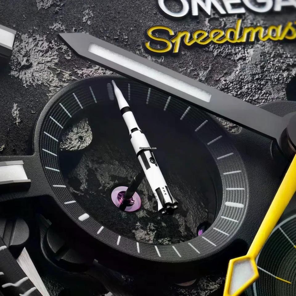 Omega Speedmaster Dark Side Of The Moon Apollo 8 Speedmaster 44mm 310.92.44.50.01.001 Rubber strap