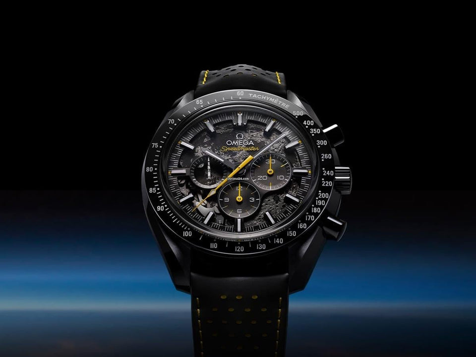 Omega Speedmaster Dark Side Of The Moon Apollo 8 Speedmaster 44mm 310.92.44.50.01.001 Rubber strap