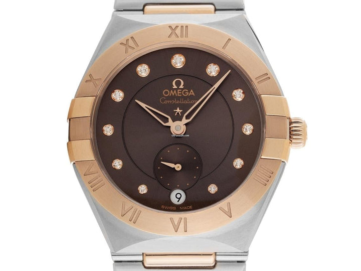 Omega Constellation Ref.131.20.34.20.63.001 Full Set Ungetragen Constellation Diamanten