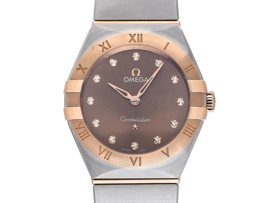 Omega Constellation Ref.131.20.28.60.63.001 2024 Full Set Ungetragen Constellation Diamanten