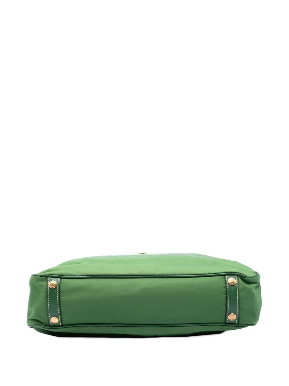 2010-2026 Saffiano Trimmed Tessuto Logo Plate Convertible Tote satchel