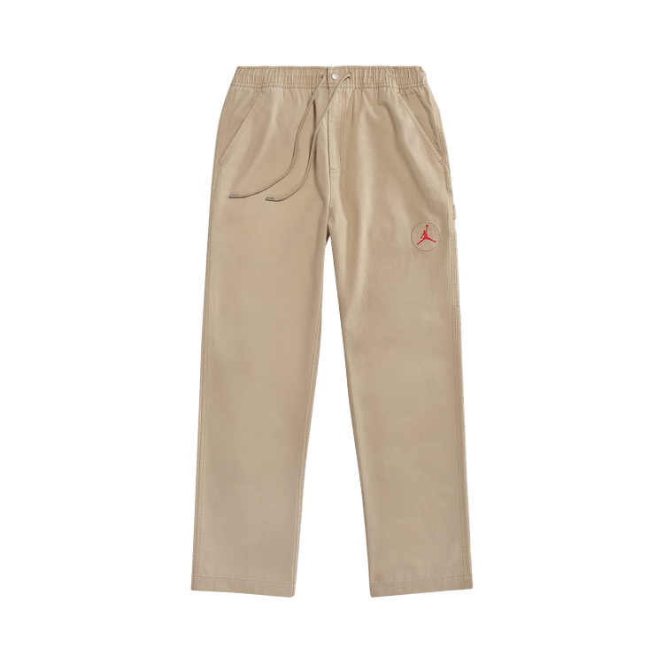 Cactus Jack by Travis Scott x Jordan Canvas Pant Desert/Khaki/University Red
